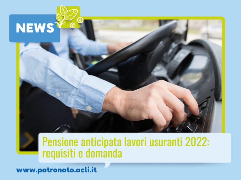 Pensione Anticipata Lavori Usuranti 2022, Requisiti E Domanda ...